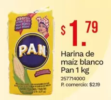 Harina de ma7z blanco Pan 1 kg 257714000