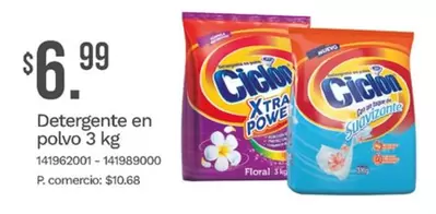 Detergente en polvo 3 kg 141962001 - 141989000