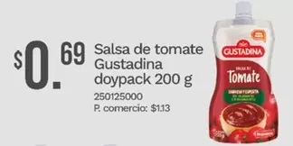 Salsa de tomate doypack 200 g 250125000
