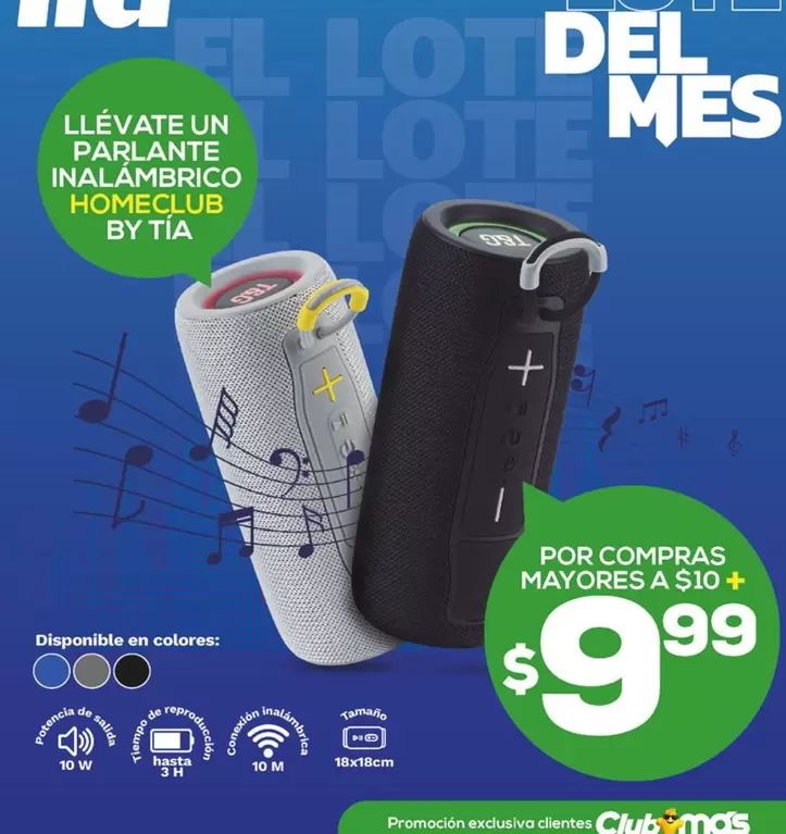 Promoción - Parlante Inalambrico