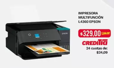 Epson - IMPRESORA MULTIFUNCIÓN L4360