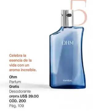 Yanbal - Ohm Parfum