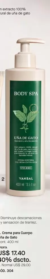 Gato - BODY SPA - CREMA PARA CUERPO