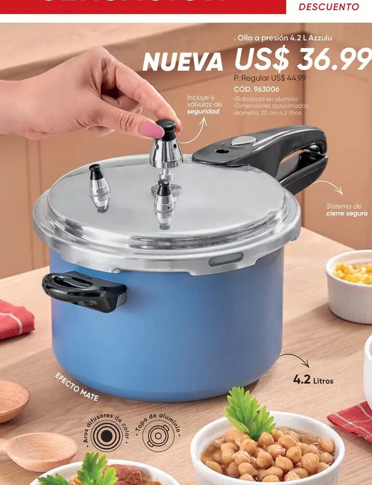 mate - Olla a presión 4.2L