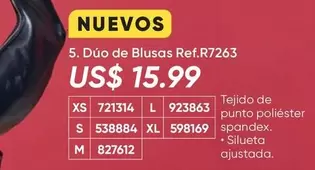 Dúo de Blusas Ref.R7236