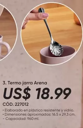 3. Termo jarra Arena CÓD. 2207012