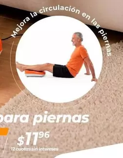 Mejora la circulación en las piernas