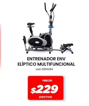 ENTRENADOR ENV ELÍPTICO MULTIFUNCIONAL cod: 1DENv214