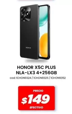 HONOR X5C PLUS NLA-LX3 4+256GB