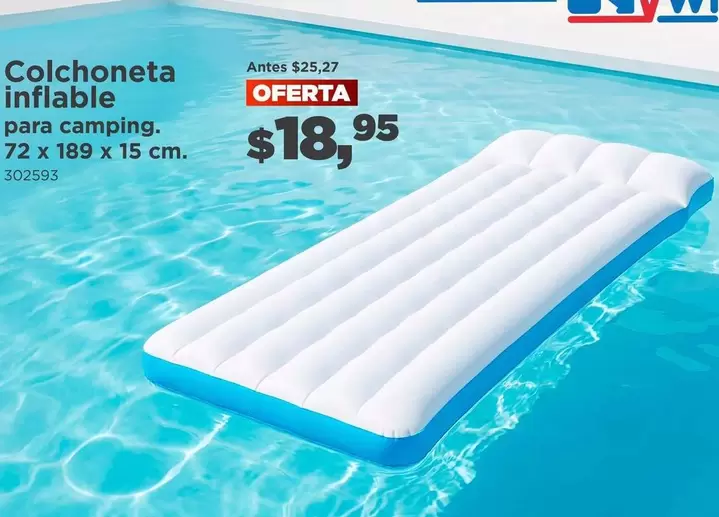 Colchoneta inflable