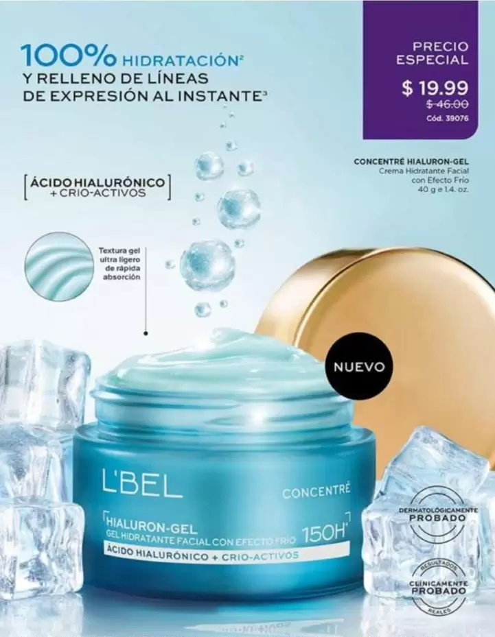 L'bel - CONCENTRE HYALURON-GEL