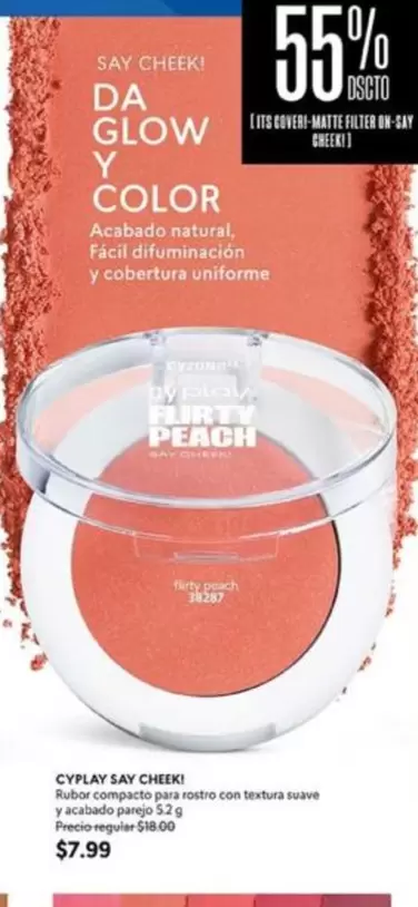 Play - SAY CHEEKI DA GLOW Y COLOR