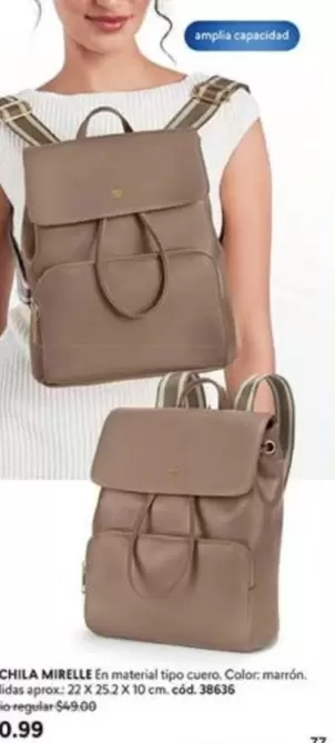 MOCHILA MIRELLE