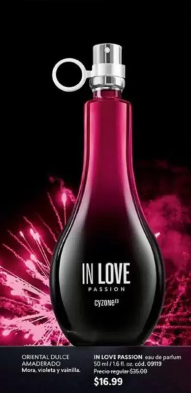 Love - IN LOVE PASSION eau de parfum 50 ml / 1.6 fl. oz.