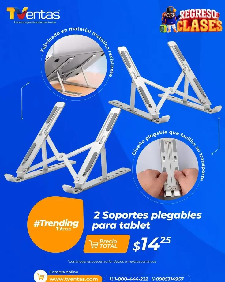 facilita - Soportes plegables para tablet