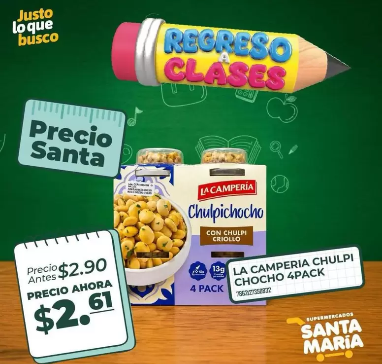 María - Chulpi Chocho 4 Pack