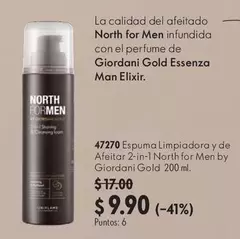 Oriflame - 47270 Espuma Limpiadora y de Afeitar 2-in-1