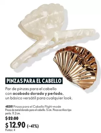 PINZAS PARA EL CABELLO 48201 Pinzas para el Cabello Flight-mode