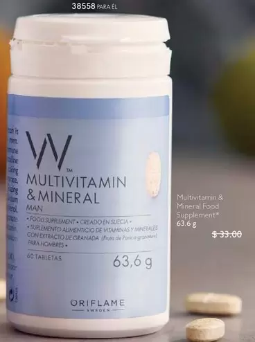 Oriflame - Multivitamin & Mineral Man
