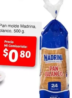 Pan molde blanco