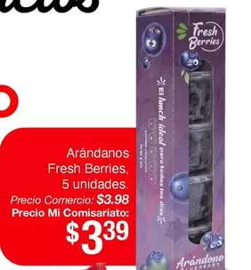 Arándanos Fresh Berries, 5 unidades