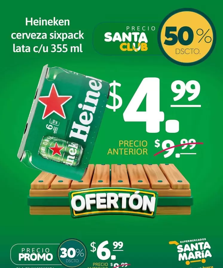 María - Cerveza Sixpack Lata