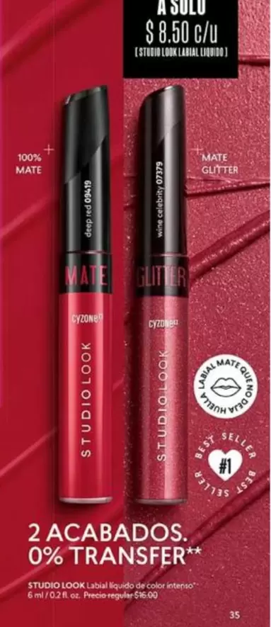 mate - STUDIOLOOK Lápiz Labial Líquido