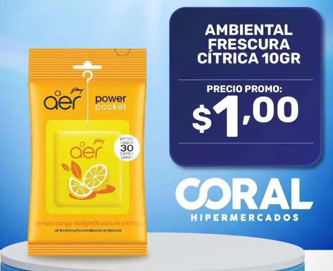 AMBIENTAL FRESCURA CÍTRICA