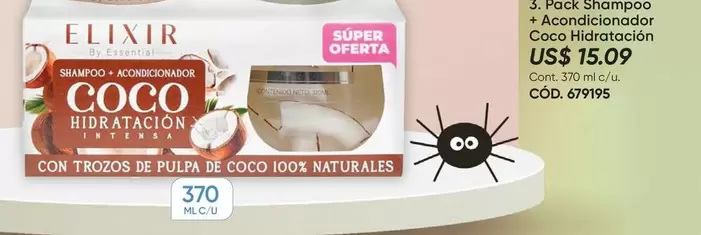 Shampoo + Acondicionador Coco Hidratación