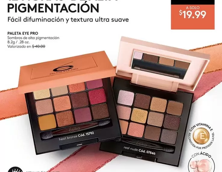 Pro - PALETA EYE PRO Sombras de alta pigmentación