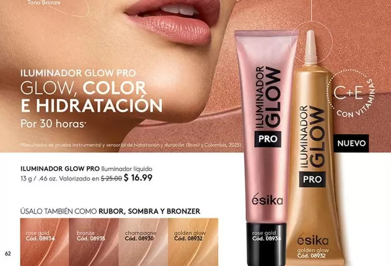 Ésika - ILUMINADOR GLOW PRO