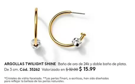 Finart - ARGOLAS TWILIGHT SHINE Cód. 35262