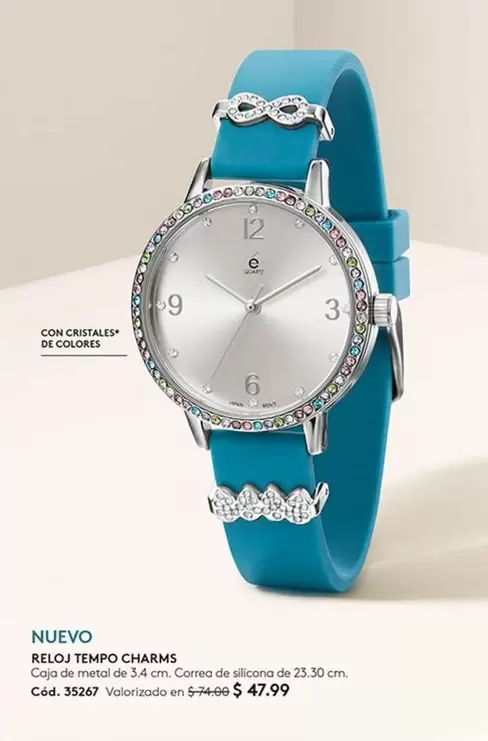 Corréa - Reloj Tempo Charms Cód. 35267