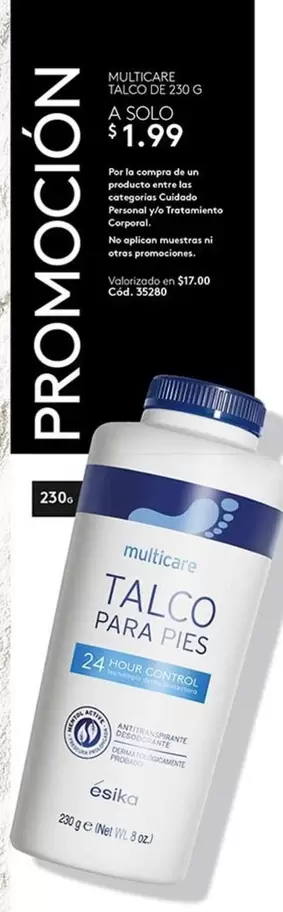 TALCO PARA PIES