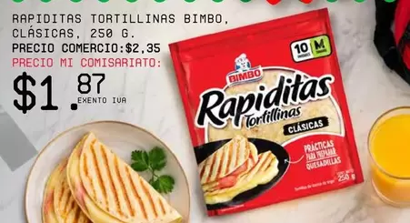 RAPIDITAS TORTILLINAS