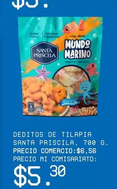 DEDITOS DE TILAPIA