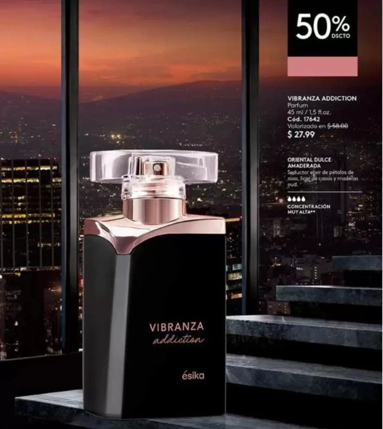 Ésika - VIBRANZA ADDICTION Parfum 45 ml / 1.5 fl.oz.