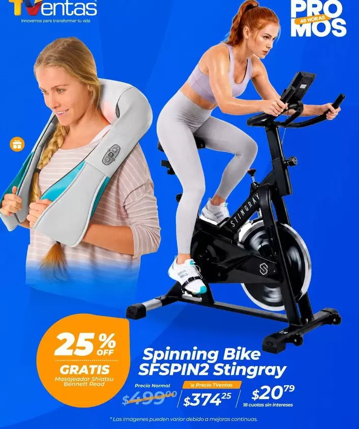 Pro - Spinning Bike SFS SPIN2 Stingray