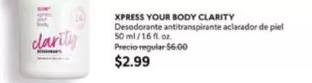 XPRESS YOUR BODY CLARITY