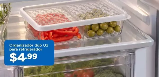 Organizador d
uevo Uz para refrigerador