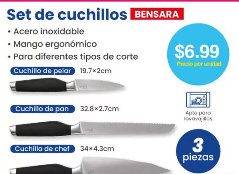 Mango - Set de cuchillos