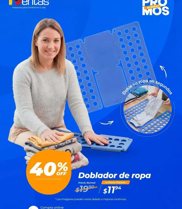Imágenes - Doblador de ropa