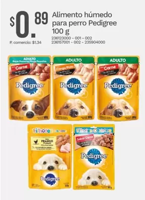 Alimento húmedo para perro 100 g