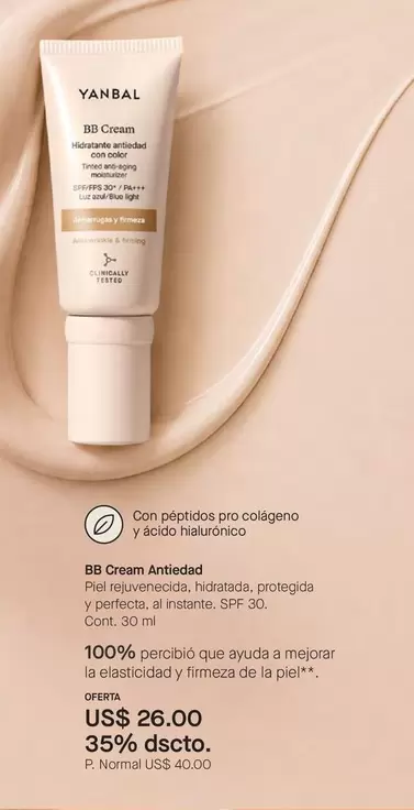 Yanbal - BB Cream Antiedad