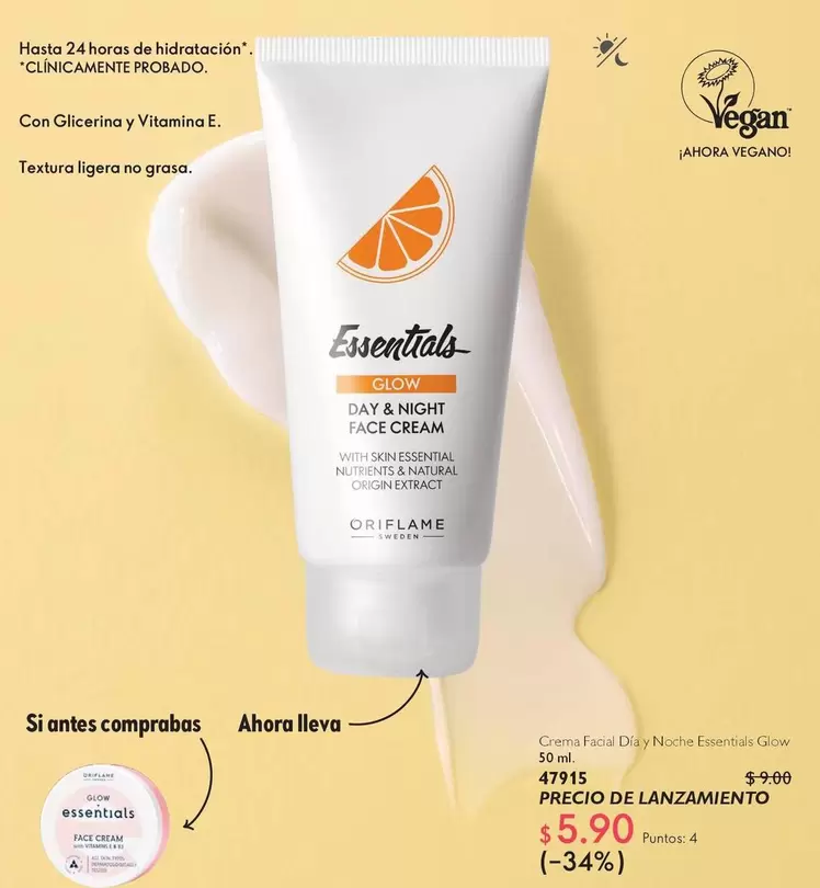 Oriflame - Essentials Glow Day & Night Face Cream 47915