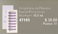 Ampolletas de Péptidos Exprés Proceuticals 47105