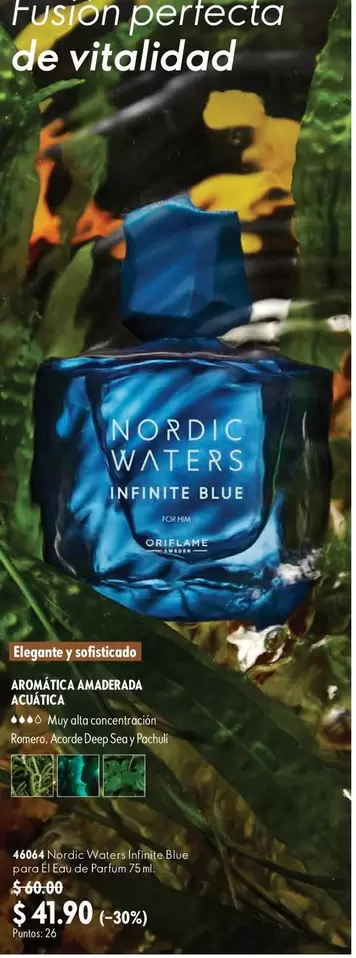 Oriflame - Nordic Waters Infinite Blue