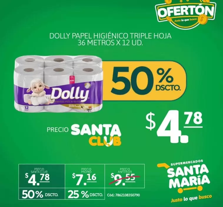 María - PAPEL HIGI
ENICO TRIPLE HOJA
