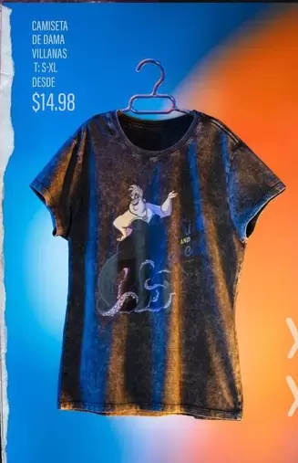 CAMISETA DE DAMA VILLANAS