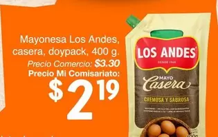 Casera - Mayonesa casera, doypack
